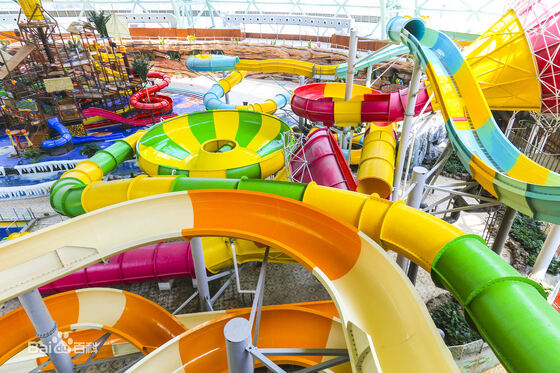 Toboggan aquatique en spirale personnalisé multi-pistes pour parcs aquatiques - Fabricant audité SGS