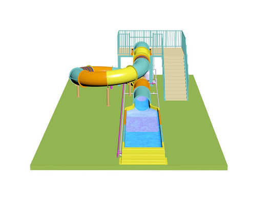 Des glissières d'eau pour enfants pour les parcs aquatiques