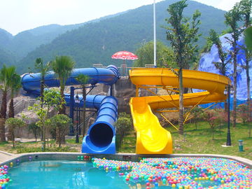 Équipement de Waterpark, glissières d'eau du corps des enfants, glissière de piscine de fibre de verre pour le parc d'Aqua