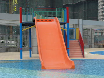 Glissière d'eau large des enfants de fibre de verre, glissières de taille de 5.0m pour le parc aquatique