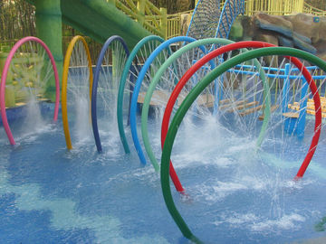 Le projet adapté aux besoins du client de Waterpark, construction de parc aquatique/a adapté la glissière aux besoins du client d'eau