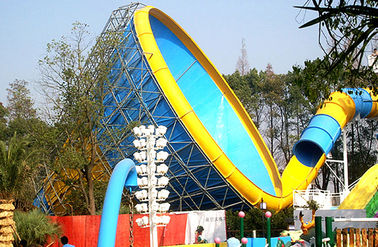 La meilleure glissière d'eau de fibre de verre d'amusement de qualité du parc aquatique d'aventure d'Aqua