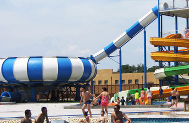 Glissières d'eau de fibre de verre de parc d'Aqua, Super Bowl de Waterpark de taille de 19m pour le parc aquatique