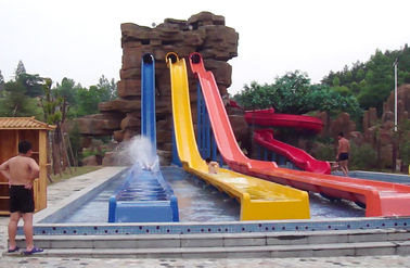 La glissière à grande vitesse/la glissière en plastique eau adulte pour le parc aquatique d'aventure/a adapté la glissière aux besoins du client d'eau