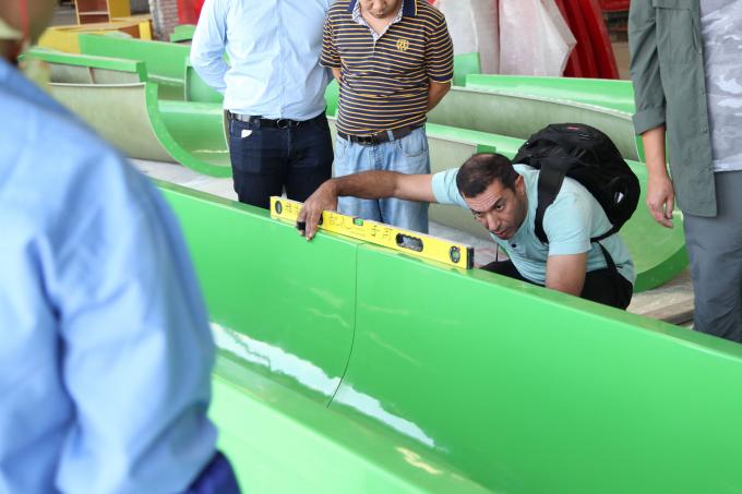 GUANGZHOU VISON INTERNATIONAL WATER PARK EQUIPMENT CO.,LTD Contrôle de la qualité