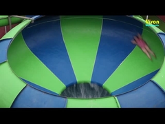 Glissière en bocal spatial en fibre de verre pour le parc à thème