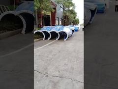 Présentation du toboggan aquatique en fibre de verre pour les vacances de sports nautiques pour adultes dans les centres aquatiques / personnalisé pour vous